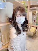 【MICHI 富田店 古作蓮】髪質改善カラー 韓国巻き髪