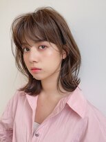 グローブス オモハラ(THE GLOBES OMOHARA)&nbsp;くびれボブウルフ×グレージュカラー