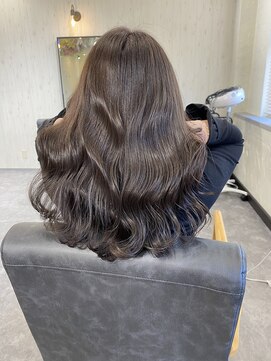 カラン(caran) ラベンダーグレージュ【@hair_mazda】