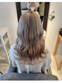 巻き下ろし ウェーブ巻き ヘアアレンジ
