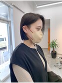切りっぱなしボブ