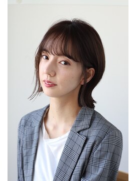 ヘアーアンドメイク エクリ 不動前店(Hair&Make equri) 外はねボブ【目黒不動前】