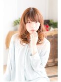 大人可愛い/ショコラアッシュ/ヘルシースタイル/ふんわりカール