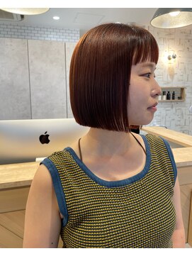 ヘアガーデン オフ(hair garden off) 切りっぱなしボブ