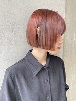 ピープル(people)&nbsp;ミニボブ×ピンクカラー