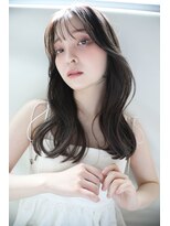 フィガロ デュデュ 新石切店(Figaro DOU DOU) ゆるウェーブ×セミロング