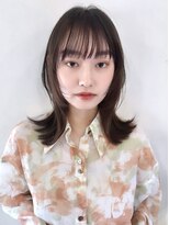 リコバイアフロート(riko by afloat)&nbsp;くびレイヤー/シースルーバング/韓国/髪質改善[stylist竹田]