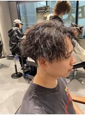 NEXTNEO【櫻田】アップバング　強めツイストスパイラルパーマ