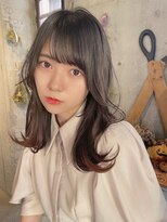 カシュカシュ 表参道(cache cache) ワイドバングフルバングシースルーぱっつん前髪おくれ毛