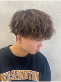 波巻きパーマ/マッシュ/ツーブロック/刈り上げ