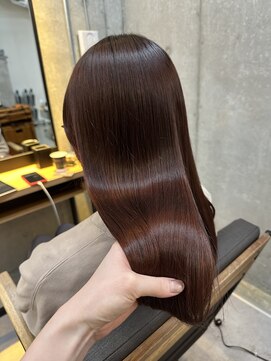 カフカヘア 吉祥寺店(kafka hair) ツヤツヤレッドブラウン