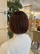 アドラーブル 万代店 (adorable)&nbsp;大人可愛い丸みボブピンクラベンダーベージュ