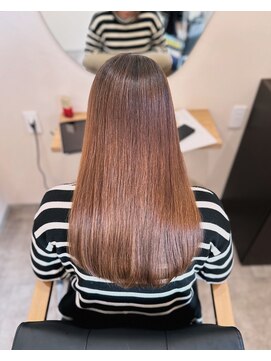 ライフ 住道店(Lyfe) ピンクベージュカラー_似合わせカット_472