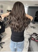縮毛矯正髪質改善ハイライトレイヤーカット枚方美容室エクステ