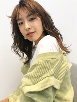 ルミ 上大岡店(Lumi)&nbsp;顔型別ヘアスタイル特集/チェリーブラウン/ニュアンスカラー