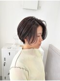 前髪長めショートボブ【suiw】昭和町/天王寺/阿倍野