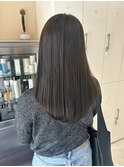 ぷるぷるの髪質改善ストレート