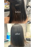 髪質改善ストレート/縮毛矯正/ブリーチ毛対応/梅田美容室