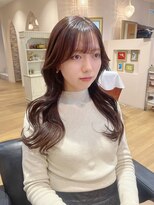 リタ(Lita)&nbsp;★チョコレートグレージュ/韓国ヘア/顔まわりカット/くびれヘア