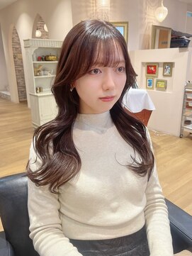 リタ(Lita) ★チョコレートグレージュ/韓国ヘア/顔まわりカット/くびれヘア