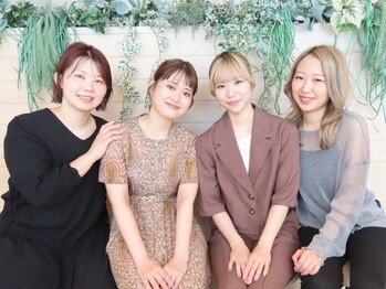 ブルーム(bluem)の写真/女性ならではの繊細な視点で理想とトレンドを織り交ぜながら、あなたに一番似合うStyleをご提案します♪