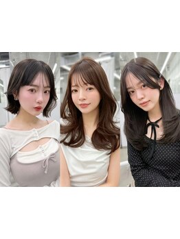 上品×トレンド感抜群。大人に似合うスタイル提案と扱いやすいカット技術が大好評[カットカラーTR￥9900]