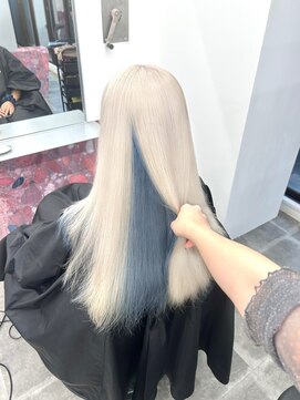 ペレ 栄店(PELE) くびれヘア/アプリコットオレンジ/ハイライトカラー/栄