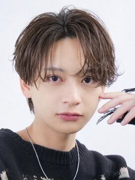 オーシャントーキョー 原宿(OCEAN TOKYO) フェザーニュアンスパーマセンターパート