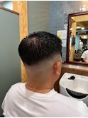 MEN’S HAIR/ブルーブラック/フェザーパーマ/ 柏