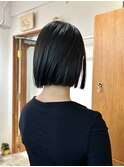 切りっぱなしボブ、ミニボブ、