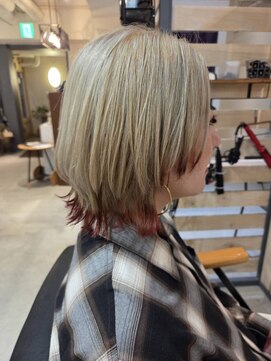 ライズ ヘア ブランド 豊中店(RISE HAIR BRAND) バーガンディエンドカラー