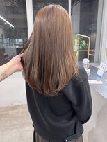 シアー(siar)&nbsp;オリーブベージュ　ブリーチ無し　髪質改善　縮毛矯正