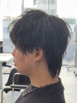 ゴート(GOATO)&nbsp;マッシュウルフ シャドウパーマ 鹿児島メンズ