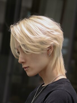 オーシャントーキョー 心斎橋(OCEAN TOKYO WEST) メンズヘアセンターパートウルフ