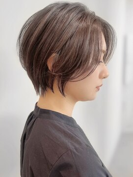 セイドット リー(Say. Ree) say.ショートボブひし形ショートオリーブグレーアッシュブランド