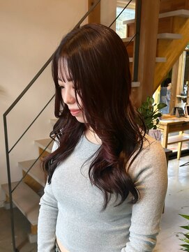 シモンズ ヘアー(SHIMONS HAIR) ボルドーカラー