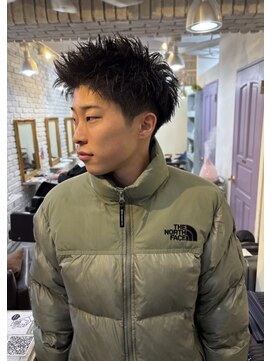 シャルム(charme) スパイキーショート　スパイキーヘア　メンズカット