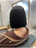 大人ボブ★ナチュラルカラー★もとめ。