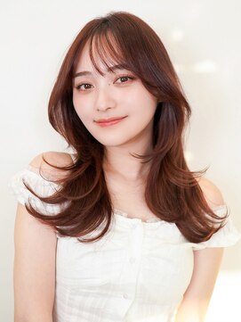 La fith hair noll. 福山蔵王店【ラフィス ヘアー ノル】【3月31日OPEN（予定）】 【La fith】くびれヘア×チョコレートベージュ × レイヤー