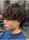 波巻きスパイラルパーマツイストスパイラルパーマウルフ名古屋栄