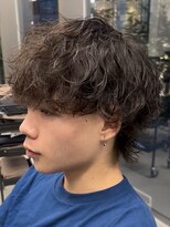 メンズサロン ノード 栄(men’s salon NODE) 波巻きスパイラルパーマツイストスパイラルパーマウルフ名古屋栄