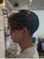 メゾンフォーメン 心斎橋店(Maison for men) 海外風センターパートナチュラルカラーでより海外風に!