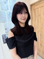 エトワ 中央店(etoi) 大分ハッシュカット胸上鎖骨下ミディアムレイヤースタイルかるめ