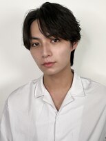 メンズサロン ガウディ 梅田茶屋町店(men's salon Gaudi)&nbsp;メンズカット×フェザーショート×センターパート