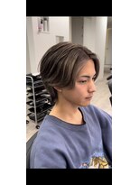 ヘアーサロン ラシア(hair salon Lasia)&nbsp;メンズハイライト/カラー/ブリーチ/ローライト/センターパート