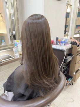 ヘアーアンドメイク シークタチカワ 立川店(Hair&Make Seek) 【古澤】大人の柔らかいオリーブグレージュ