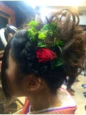 華やか生花で