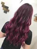 ネクスト 池袋(NEXT) 【ピンクバイオレット】原色カラーで派手髪に!【NEXT池袋】