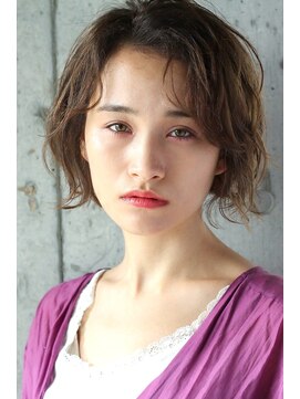 ノラジャーニー(NORA Journey) 【NORA Journey】クセ毛風シースルーウェットな質感ボブ☆