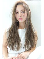 ブラン 梅田(Blanc)&nbsp;【Blanc/梅田】グレージュ＿抜け感ハイライト＿透明感ロング★